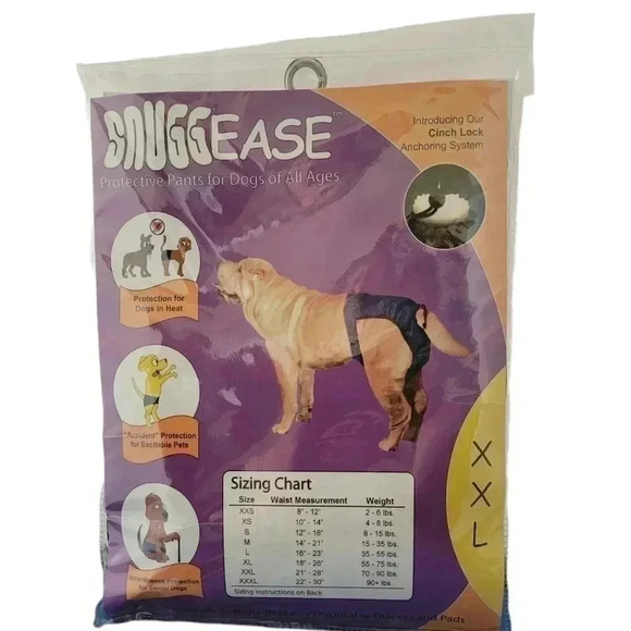 Snuggease Protective Pants For Dogs Of all Ages XXL NWT - Picture 1 of 4